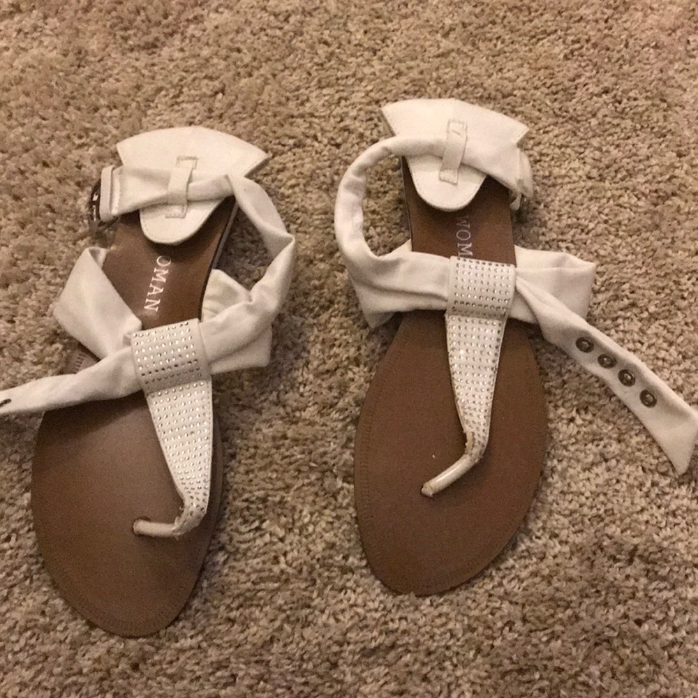 White Sandals